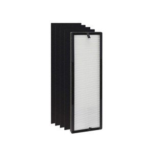 Nispira True HEPA Filter + Activated Carbon Pre Filter for Eureka NEA120 Air Purifier and Toshiba Smart WiFi Air Purifier. 1 Set - 1 of 4