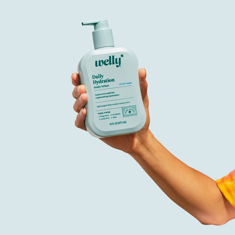 Welly Daily Hydration Body Lotion Unscented - 16 fl oz, 6 of 9