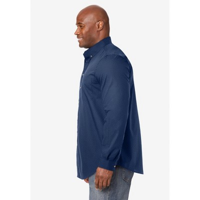KingSize Long Sleeve Wrinkle Free Sport Shirt
