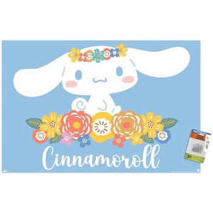Trends International Hello Kitty and Friends: 24 Flowers - Cinnamoroll Unframed Wall Poster Prints - 1 of 4