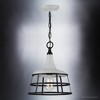 Urban Ambiance Luxury Urban Loft Pendant Light,  14.25"H x 12"W,  White, UHP3850 - 3 of 4