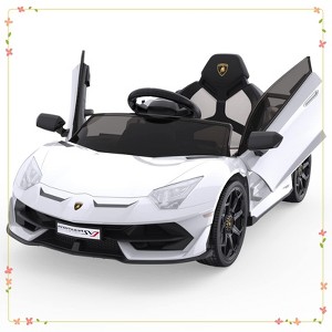 12V Kids Electric Car with Remote Control, LED Lights & Sound System - 1 of 4