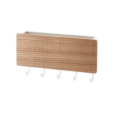 Yamazaki Home - Magnetic Key Rack - Steel + Wood