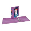 Avery 2" One Touch EZD Rings 540 Sheet Capacity Heavy Duty View Binder - Purple - image 2 of 3
