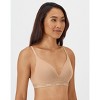 Hanes Originals Women's Contour Bra, Moisture-Wicking Stretch Cotton - 2 of 4