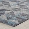 40"x54" Tromso 1/4" Rug'D Chair Floor Mat Blue/Gray - Anji Mountain - 4 of 4