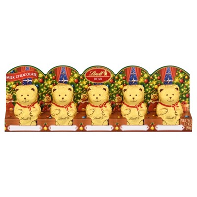 Lindt Holiday Mini Bears - 1.7oz/5ct