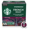 Starbucks 28 fl oz Almond and Oat Milk Hazelnut Latte Coffee Creamer + 44ct French Dark Roast Keurig K-Cup Coffee Pods - 2 of 4