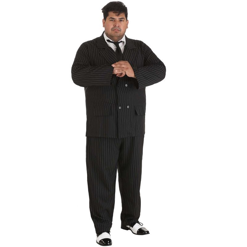 HalloweenCostumes.com Mens Men's Plus Size 1920s Business Costume Suit, 1 of 3