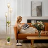 KTMBDW Floor Lamp with Shelves, Modern Standing Lamp with 3 Color Temperature Bulb for Living Room and Bedroom - 2 of 4