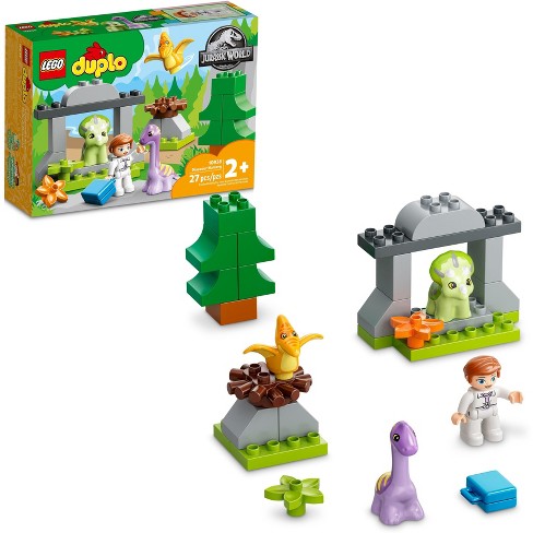 eetlust hebben zich vergist Tegen de wil Lego Duplo Jurassic World Dinosaur Nursery Toy 10938 : Target
