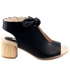 GC Shoes Kimora Bow-Tie Cut Out Block Heel Sandals - 2 of 4
