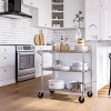 Seville Classics UltraDurable NSF Commercial Heavy Duty Rolling Utility Cart - 2 of 4