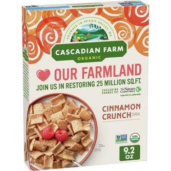 Cascadian Farm Organic Cinnamon Crunch Breakfast Cereal - 9.2oz