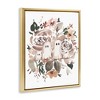 Stupell Industries Little Ghosts with Botanicals Floating Frame Canvas Art - 2 of 4