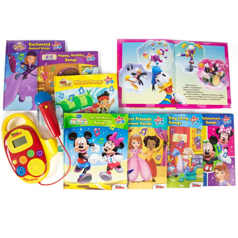 Disney Junior Sing With Me Sing-Along Music Player and 8-Book Library, 5 of 16