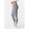 Roaman's Placement Print Legging - 4 of 4