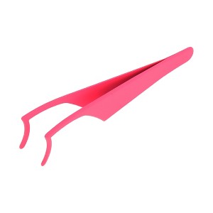 Unique Bargains Portable Eyelashes Tweezers for Bathroom 1 Pc - 1 of 4