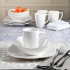 Gibson Home Zen Buffet (Service for 8) 24 Piece Plates and Bowls Porcelain Solid Color Dishes Ceramic Dinnerware Set - White - 2 of 4