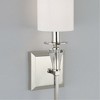 Capital Lighting Laurent 1 - Light Wall Light in  Polished Nickel - 4 of 4
