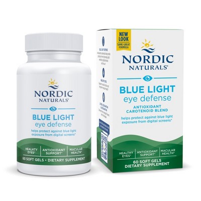 Nordic Naturals Blue Light Eye Defense, Retinal and Visual Support, 60 Ct