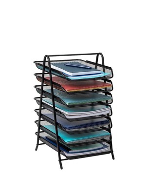 Paper Organizer for Desk, Acrylic Paper Tray, 3 Tiers Clear Acrylic Desk  Organizers and Accessories, Office Organization Letter Tray 3 Tiers.