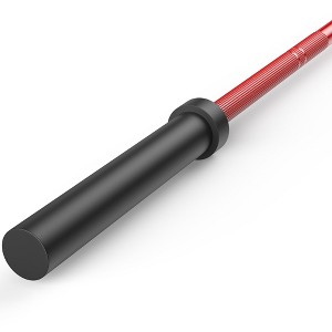 45 Lbs Barbell, 7 Ft Bar for Weightlifting and Power Lifting for Squats, Deadlifts, Presses, 1500 Lbs Weight Capacity Barbell Bar - 1 of 4