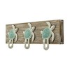 Cheung's Coralia Sea Turtle Coat Hanger 3 Hook - 3 of 4