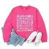Simply Sage Market Travel Subway Sweatshirt - 2 of 4