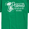 Boys' - Peanuts - Records Dancing Snoopy Short Sleeve Graphic T-Shirt - 2 of 4