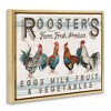 Stupell Industries Country Roosters Produce, 21" x 17" - 3 of 4