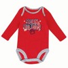 NCAA Fresno State Bulldogs Boys' 2pk Long Sleeve Bodysuit - 2 of 3