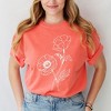 Simply Sage Market Women's Poppy Short Sleeve Garment Dyed Tee - 2 of 4