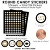 Big Dot of Happiness Tassel Worth The Hassle - Gold - 2025 Graduation Party Small Round Candy Stickers - Party Favor Labels - 324 Count - 3 of 4