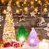 JDICTION 4PCS 3D Christmas Tree Silicone Resin Molds for Crafts, Charms, DIY Jewelry, Light Holders, Soap, Lotion Bars, Holiday Decor - 4 of 4