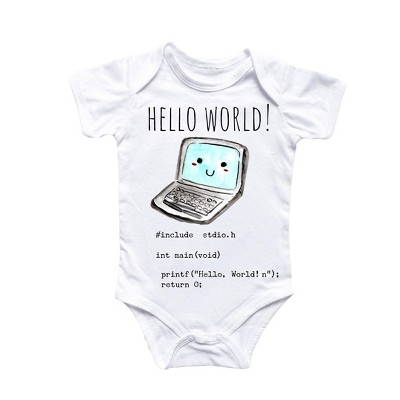 Pc Programmer Coder Coding - Baby Boy Girl Clothes Infant Onesie® Funny Cute Newborn GS1