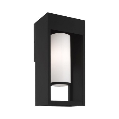 Livex Lighting Bleecker 1 - Light Wall Light in  Black