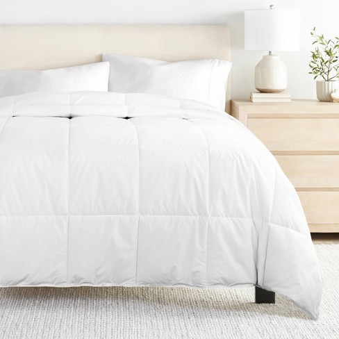 100% Brushed Cotton Comforter Duvet Insert With Down-alternative 