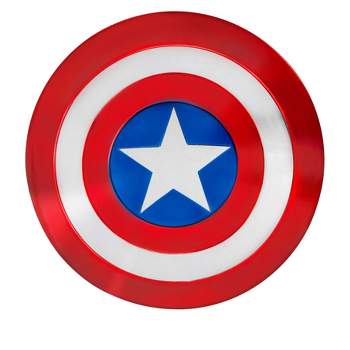 HalloweenCostumes.com   Boy  12" Captain America Shield for Kids, Red/White/Blue