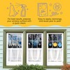 Big Dot of Happiness Hanukkah Window Clings, Reusable Jewish Holiday Window Sticker Decor, Interactive Chanukah Menorah Candle Decals Static Clings - 4 of 4