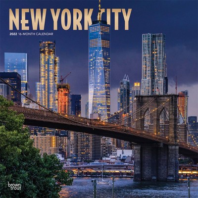 2022 Square Calendar New York City - BrownTrout Publishers Inc