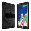 CTA Digital® Protective Case with Built-in 360º Rotatable Grip Kickstand for iPad® (Black) - 2 of 4