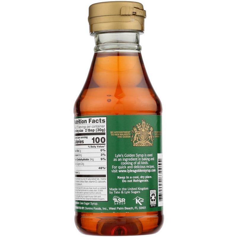 Lyle's Golden Syrup Cane Sugar Syrup - Case of 12/16 oz, 3 of 8