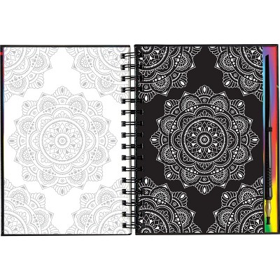 Extreme Mandalas Scratch and Sketch Art Activity Book with Stylus