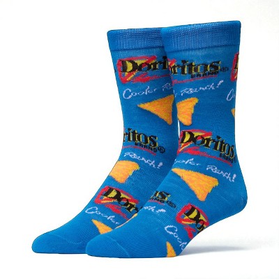 Crazy Socks, Doritos Cooler Ranch, Funny Novelty Socks, Large