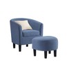 Take a Seat Churchill Accent Chair with Ottoman - Breighton Home - 3 of 4