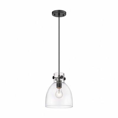 Newton Bell - 1 Light Pendant In Industrial Style-9.63 Inches Tall and 8 Inches Wide