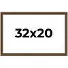 PosterPalooza | Sculpted Gold Picture Frame - UV Acrylic, Backing Board, Hanging Hardware Included - 2 of 4