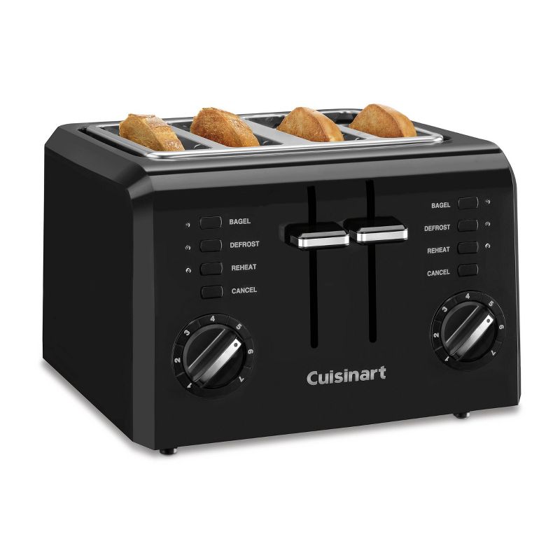 Cuisinart 4-Slice Toaster - Black - CPT-142BK, 3 of 5