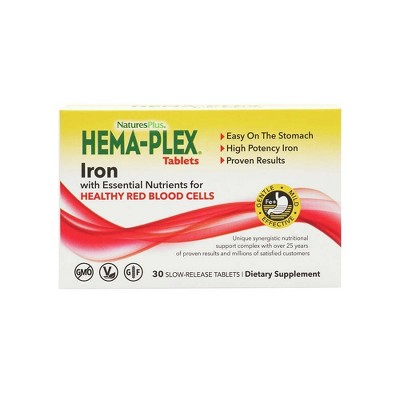Hema-Plex by Nature's Plus  -  30 Tablet